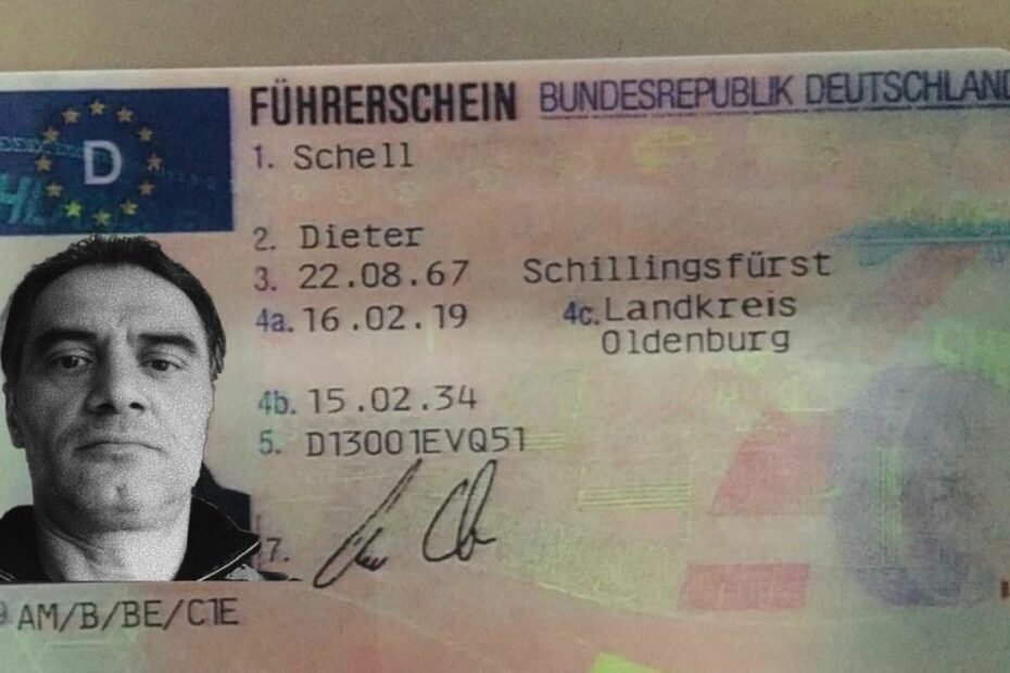 German Driver's License Application